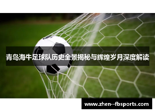 青岛海牛足球队历史全景揭秘与辉煌岁月深度解读 青岛海牛足球队历史全景揭秘与辉煌岁月深度解读