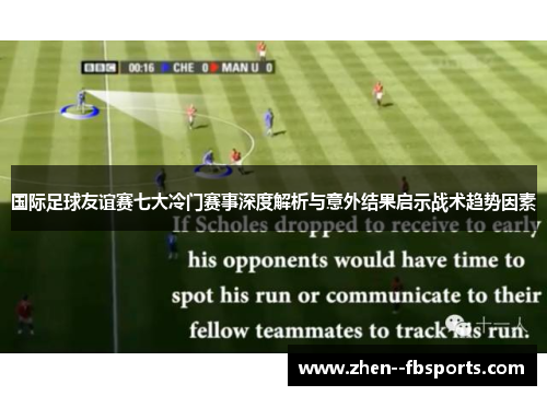 国际足球友谊赛七大冷门赛事深度解析与意外结果启示战术趋势因素 国际足球友谊赛七大冷门赛事深度解析与意外结果启示战术趋势因素